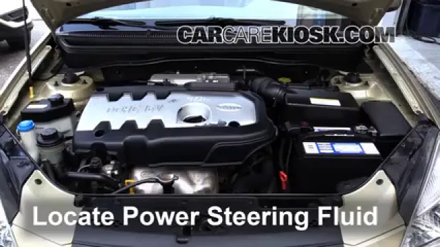 2006 Kia Rio 1.6L 4 Cyl. Power Steering Fluid Add Fluid